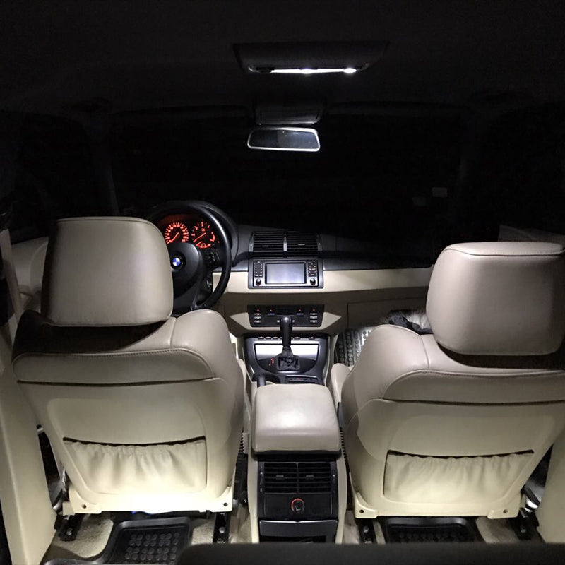 Zestaw LED Oświetlenie Wnętrza BMW X5 E53 Canbus