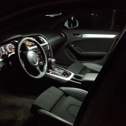 Zestaw LED Oświetlenie Wnętrza Audi A4 B8 Avant Canbus