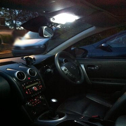 Zestaw LED Oświetlenie Wnętrza Nissan Qashqai J10 Canbus