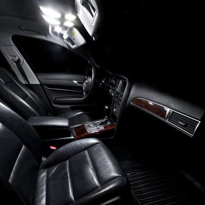 Zestaw LED Oświetlenie Wnętrza Audi A6 C6 4F Canbus