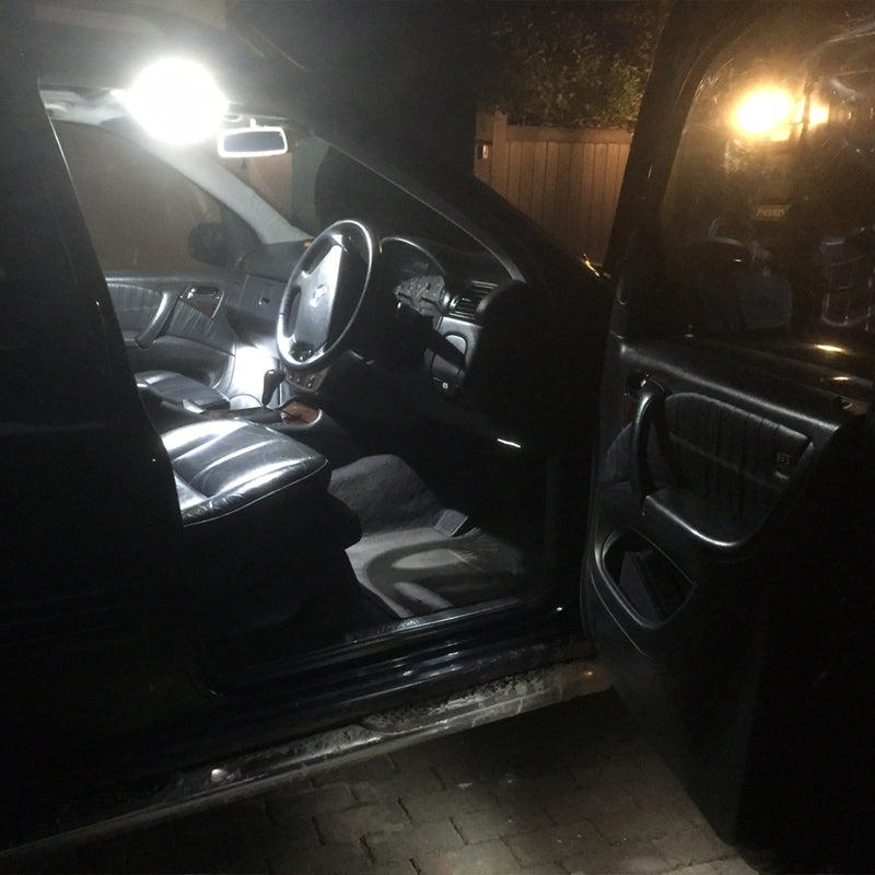 Zestaw LED Oświetlenie Wnętrza Mercedes W163 ML GL Canbus