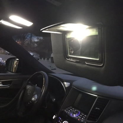 Zestaw LED Oświetlenie Wnętrza Infiniti FX30 FX35 FX37 QX70 Canbus