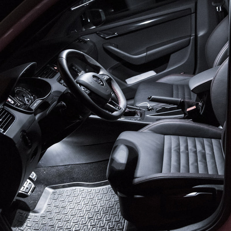 Zestaw LED Oświetlenie Wnętrza Skoda Octavia 3 Canbus