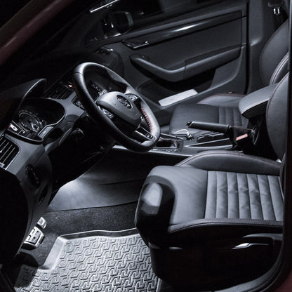 Zestaw LED Oświetlenie Wnętrza Skoda Octavia 3 Canbus