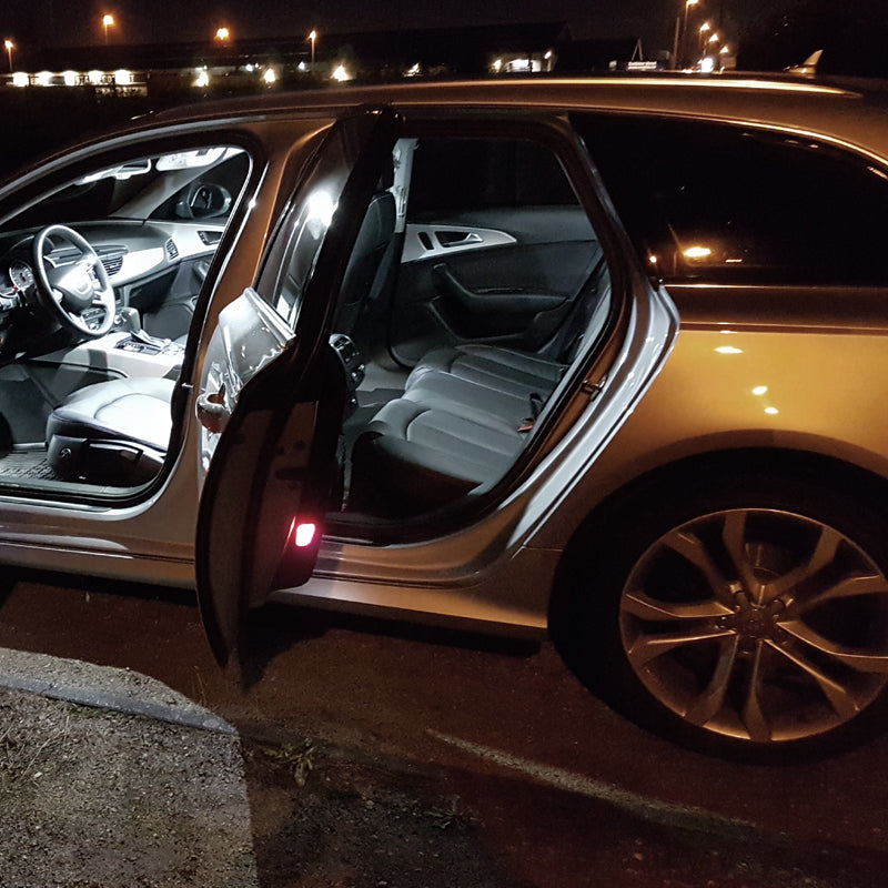 Zestaw LED Oświetlenie Wnętrza Audi A6 C7 Avant Canbus