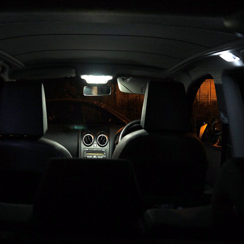 Zestaw LED Oświetlenie Wnętrza Nissan Qashqai J10 Canbus