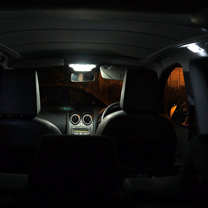 Zestaw LED Oświetlenie Wnętrza Nissan Qashqai J10 Canbus