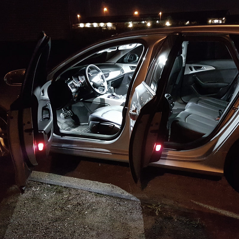 Zestaw LED Oświetlenie Wnętrza Audi A6 C7 Avant Canbus