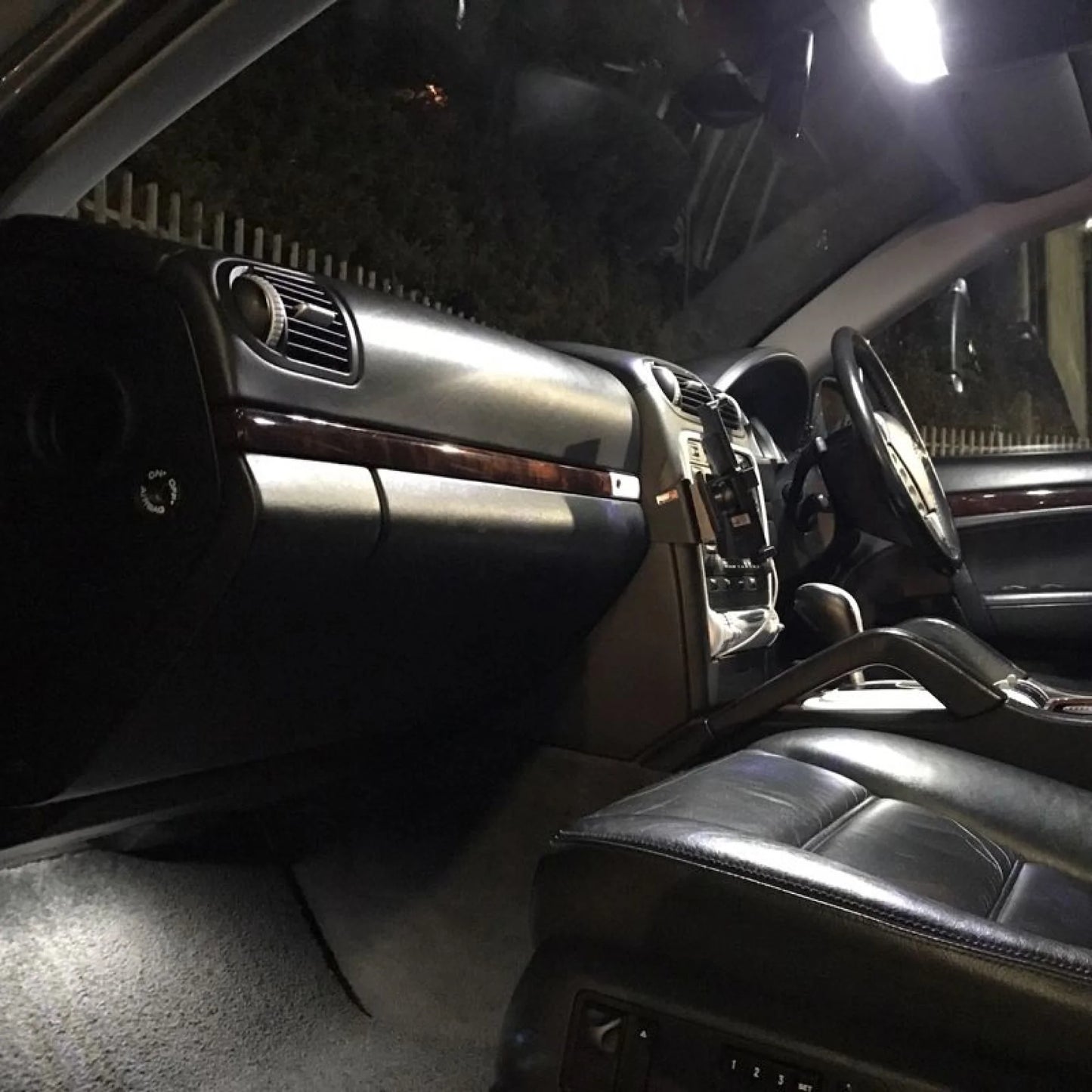 Zestaw LED Oświetlenie Wnętrza Porsche Cayenne 955 957 Canbus