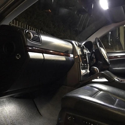 Zestaw LED Oświetlenie Wnętrza Porsche Cayenne 955 957 Canbus