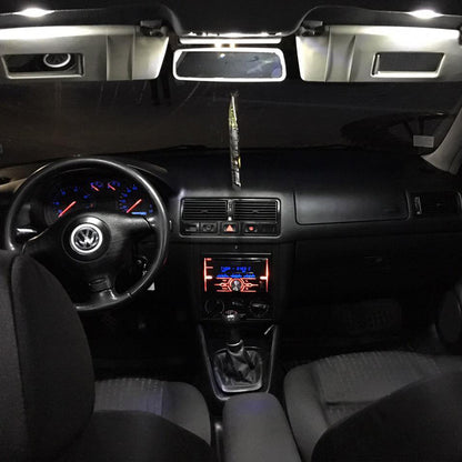VW Golf 4 LED Интериорен Комплект