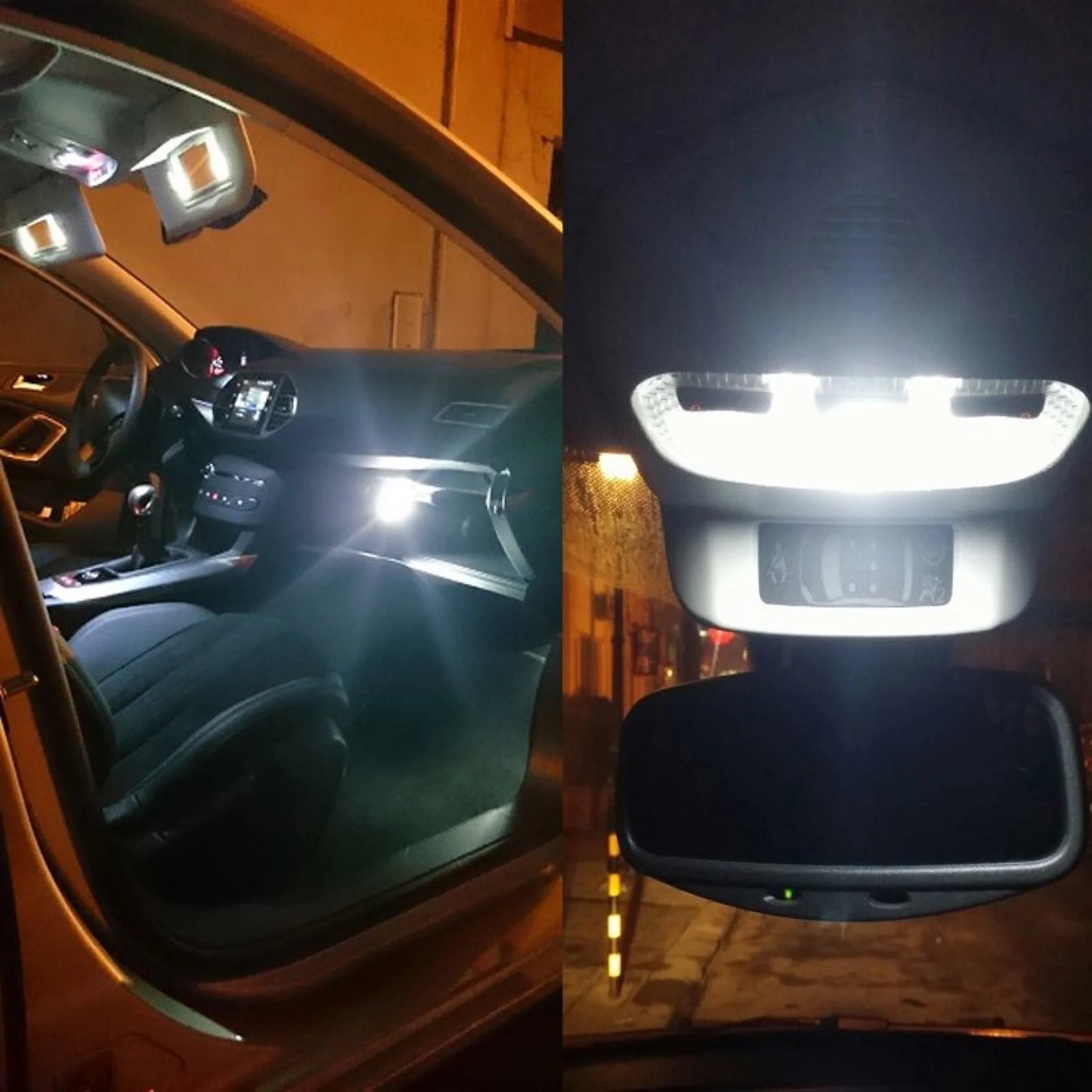 LED Интериорен Комплект за Peugeot 308