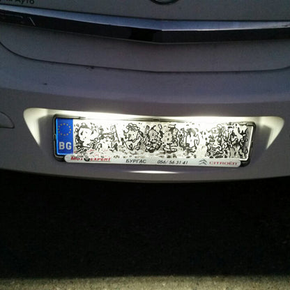 Zestaw LED Oświetlenie Wnętrza Opel Astra H Canbus