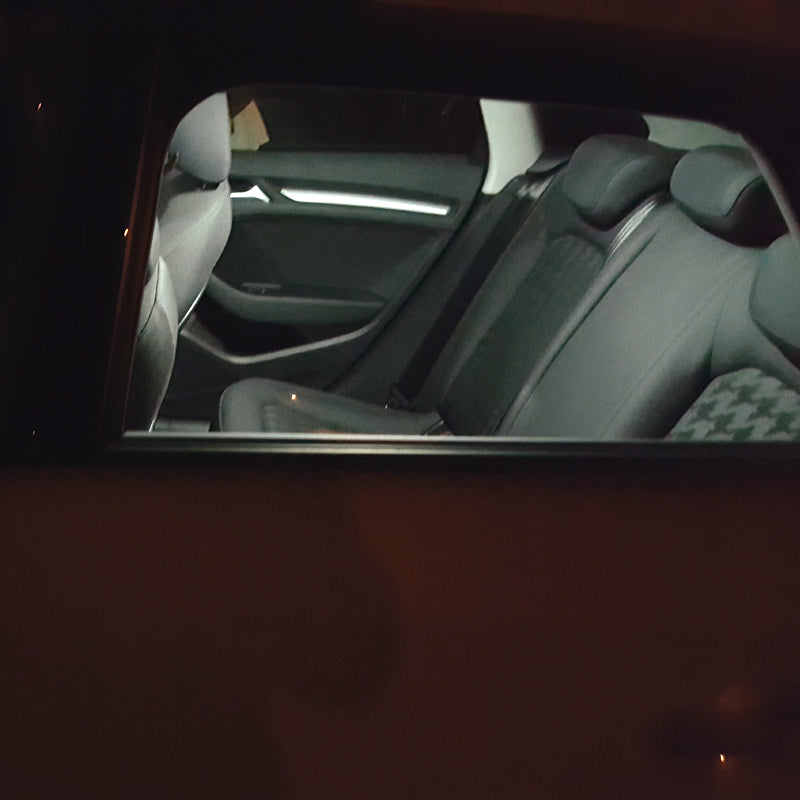 Zestaw LED Oświetlenie Wnętrza Audi A3 8V CANBUS
