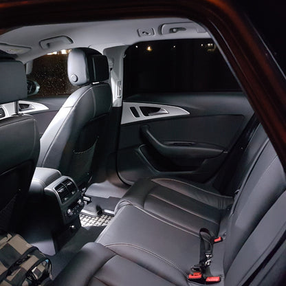Zestaw LED Oświetlenie Wnętrza Audi A6 C7 Avant Canbus