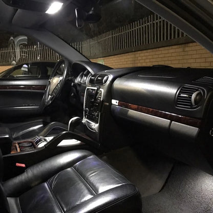 Zestaw LED Oświetlenie Wnętrza Porsche Cayenne 955 957 Canbus