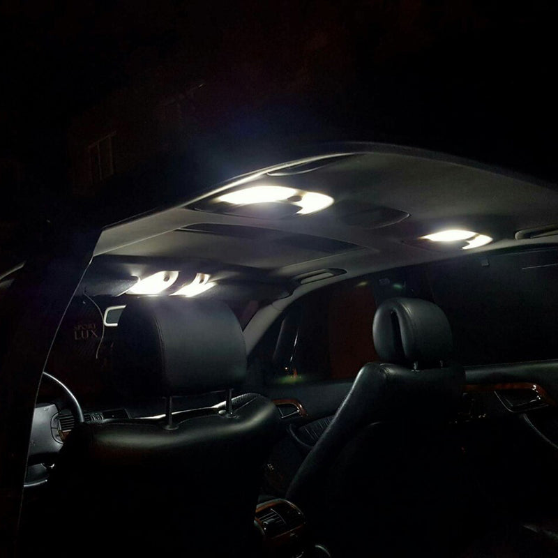 Zestaw LED Oświetlenie Wnętrza Mercedes W220 S Class Canbus