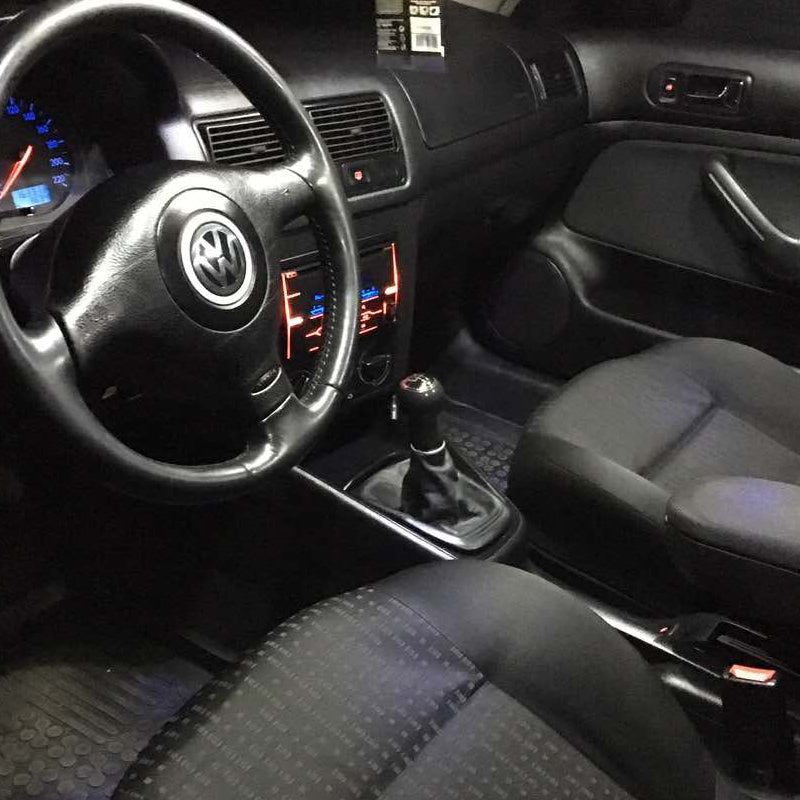 VW Golf 4 LED Интериорен Комплект