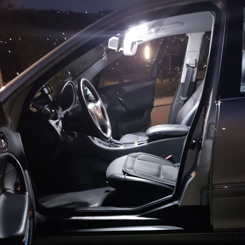 Zestaw LED Oświetlenie Wnętrza Mercedes W203 C Class Canbus