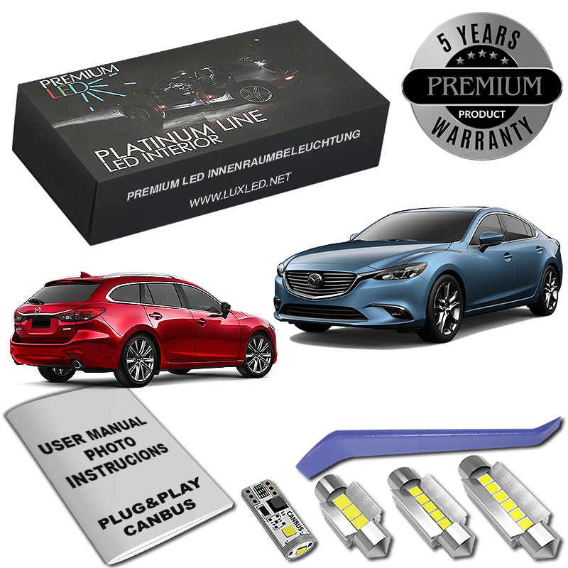 Mazda 6 GJ GL LED Интериорен Комплект