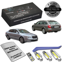 LED Интериорен Комплект за Skoda Superb 2 3T
